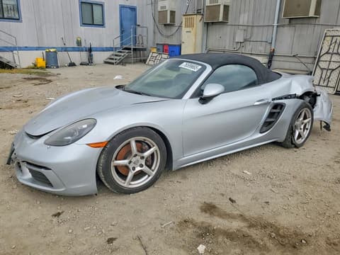 2017 Porsche Boxster, VIN WP0CA2A80HS220216. Фото 1 з 6 з аукціону Copart. Каталог авто зі США OpenDataCar.