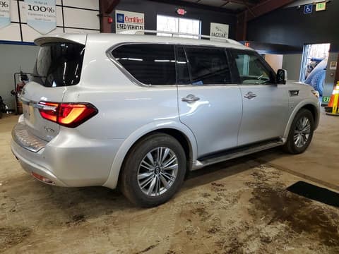 2020 Infiniti QX80, VIN JN8AZ2NF7L9702467. Фото 3 з 6 з аукціону Copart. Каталог авто зі США OpenDataCar.
