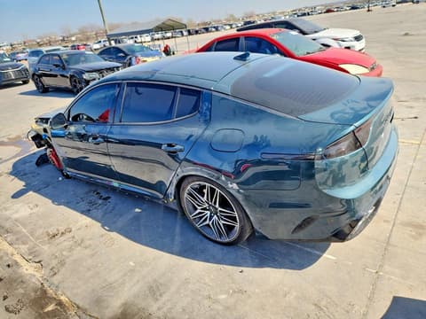2022 Kia Stinger, VIN KNAE45LC3N6099606. Photo 2 of 6 from Copart auction. OpenDataCar US salvage catalog.