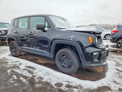 2019 Jeep Renegade, VIN ZACNJBAB5KPK23949. Фото 4 з 6 з аукціону Copart. Каталог авто зі США OpenDataCar.