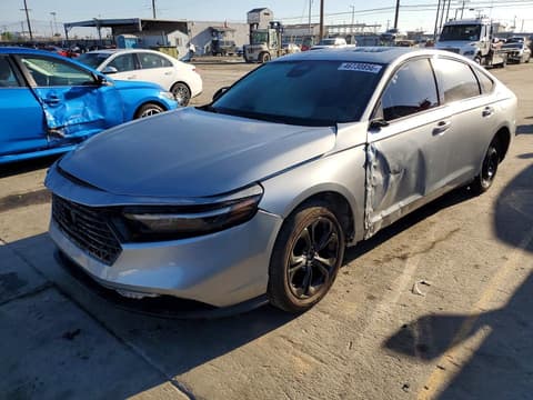 2025 Honda Accord, VIN 1HGCY1F4XSA039456. Photo 1 of 6 from Copart auction. OpenDataCar US salvage catalog.