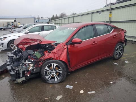 2020 Nissan Sentra, VIN 3N1AB8CV0LY237878. Фото 1 з 6 з аукціону Copart. Каталог авто зі США OpenDataCar.