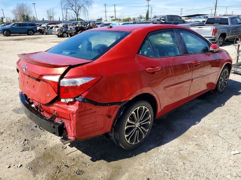 2015 Toyota Corolla, VIN 5YFBURHE8FP353814. Фото 3 з 6 з аукціону Copart. Каталог авто зі США OpenDataCar.