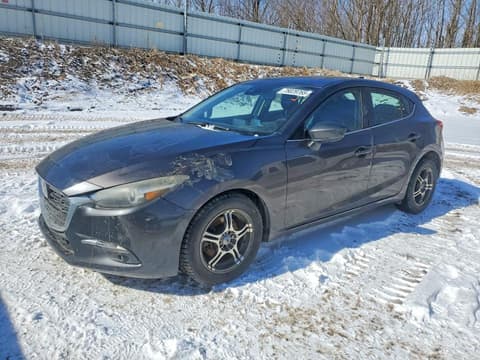 2018 Mazda 3, VIN 3MZBN1M39JM238431. Фото 1 з 6 з аукціону Copart. Каталог авто зі США OpenDataCar.