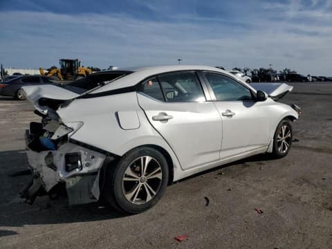 2021 Nissan Sentra, VIN 3N1AB8CV6MY235201. Фото 3 з 6 з аукціону Copart. Каталог авто зі США OpenDataCar.