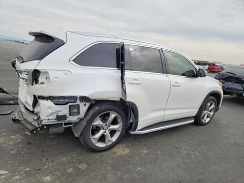 2016 Toyota Highlander, VIN 5TDDKRFHXGS262838. Фото 3 з 6 з аукціону Copart. Каталог авто зі США OpenDataCar.