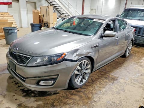 2015 Kia Optima, VIN 5XXGR4A61FG411879. Фото 1 з 6 з аукціону Copart. Каталог авто зі США OpenDataCar.