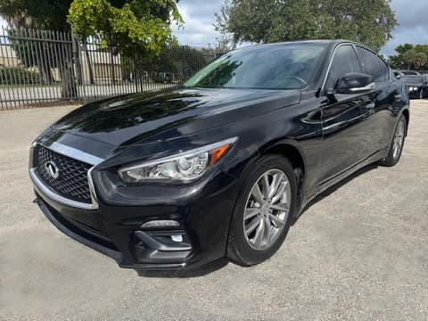 2021 Infiniti Q50, VIN JN1EV7AP1MM701174. Фото 1 з 6 з аукціону Copart. Каталог авто зі США OpenDataCar.