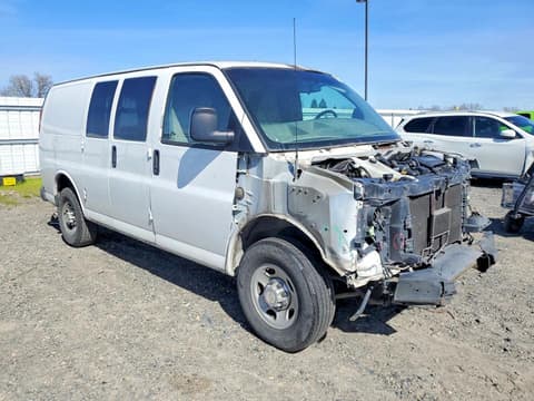 2010 Chevrolet Express 2500, VIN 1GCZGFBA2A1175373. Photo 4 of 6 from Copart auction. OpenDataCar US salvage catalog.