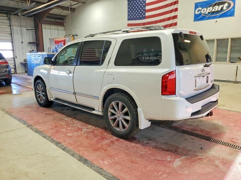 2008 Infiniti QX56, VIN 5N3AA08C28N905356. Photo 2 of 6 from Copart auction. OpenDataCar US salvage catalog.