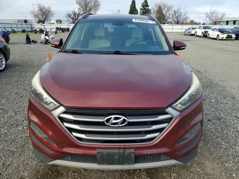 2017 Hyundai Tucson, VIN KM8J33A22HU562866. Фото 5 з 6 з аукціону Copart. Каталог авто зі США OpenDataCar.