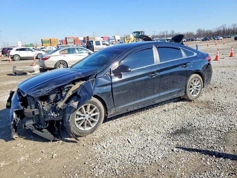 2018 Hyundai Sonata, VIN 5NPE24AF8JH604555. Фото 1 з 6 з аукціону Copart. Каталог авто зі США OpenDataCar.