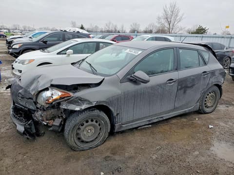 2013 Mazda 3, VIN JM1BL1L7XD1741545. Фото 1 з 6 з аукціону Copart. Каталог авто зі США OpenDataCar.