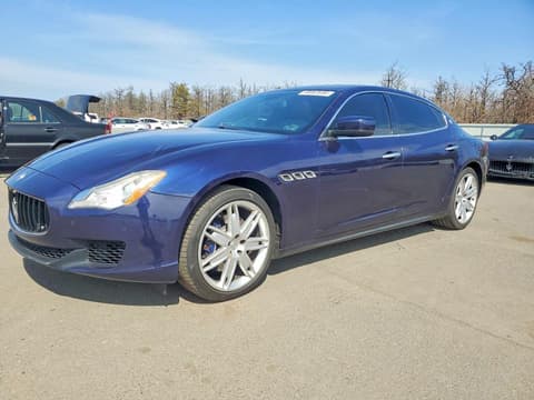 2016 Maserati Quattroporte, VIN ZAM56RRA7G1185992. Фото 1 из 6 с аукциона Copart. Каталог авто из США OpenDataCar.