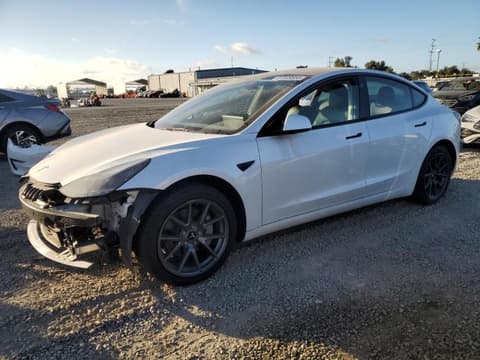 2022 Tesla Model 3, VIN 5YJ3E1EB8NF249153. Фото 1 з 6 з аукціону Copart. Каталог авто зі США OpenDataCar.