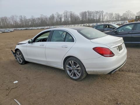 2019 Mercedes-benz C-Class, VIN 55SWF8EB7KU283775. Фото 2 з 6 з аукціону Copart. Каталог авто зі США OpenDataCar.
