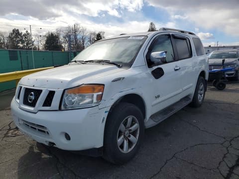 2008 Nissan Armada, VIN 5N1AA08C48N617489. Photo 1 of 6 from Copart auction. OpenDataCar US salvage catalog.