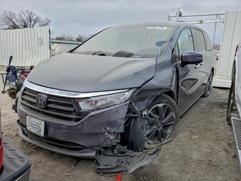 2023 Honda Odyssey, VIN 5FNRL6H99PB050282. Фото 1 з 6 з аукціону Copart. Каталог авто зі США OpenDataCar.
