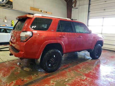 2016 Toyota 4Runner, VIN JTEBU5JR1G5340743. Photo 3 of 6 from Copart auction. OpenDataCar US salvage catalog.
