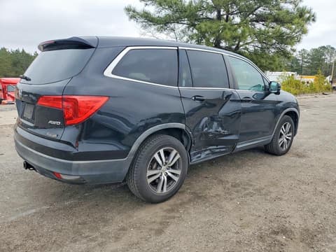 2016 Honda Pilot, VIN 5FNYF6H52GB061849. Фото 3 з 6 з аукціону Copart. Каталог авто зі США OpenDataCar.