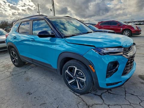 2022 Chevrolet Trailblazer, VIN KL79MTSL0NB054279. Фото 4 з 6 з аукціону Copart. Каталог авто зі США OpenDataCar.