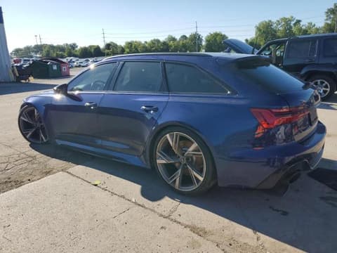 2021 Audi RS6, VIN WUA1CBF2XMN907785. Фото 2 из 6 с аукциона Copart. Каталог авто из США OpenDataCar.