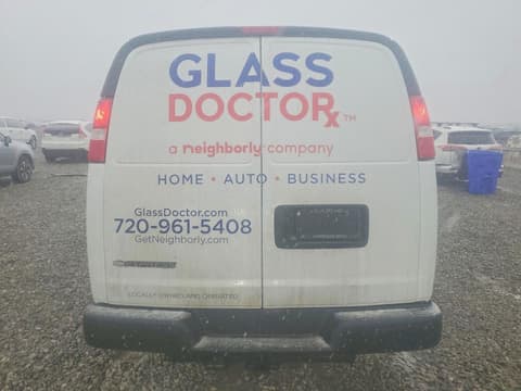 2019 Chevrolet Express 2500, VIN 1GCWGAFG4K1313226. Фото 6 з 6 з аукціону Copart. Каталог авто зі США OpenDataCar.