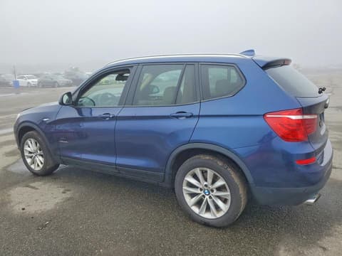 2016 Bmw X3, VIN 5UXWX9C53G0D94784. Фото 2 из 6 с аукциона Copart. Каталог авто из США OpenDataCar.