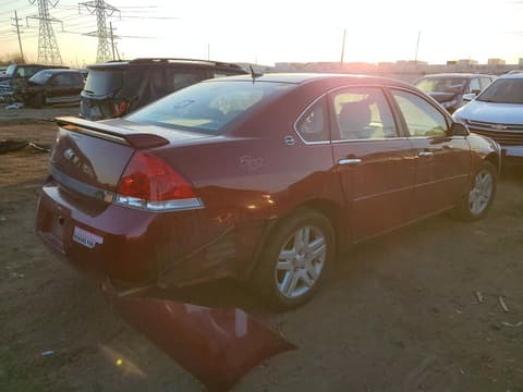 2007 Chevrolet Impala, VIN 2G1WU58R579361442. Фото 3 из 6 с аукциона Copart. Каталог авто из США OpenDataCar.