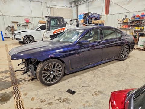 2021 Bmw 7 Series, VIN WBA7U2C05MCG39215. Фото 1 з 6 з аукціону Copart. Каталог авто зі США OpenDataCar.