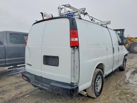 2018 Chevrolet Express 2500, VIN 1GCWGAFG6J1337252. Фото 3 з 6 з аукціону Copart. Каталог авто зі США OpenDataCar.