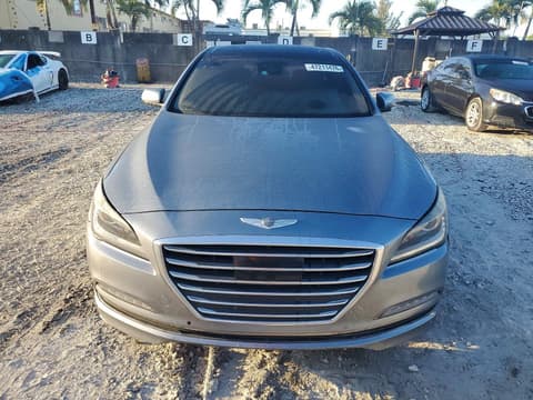 2017 Genesis G80, VIN KMHGN4JE7HU206336. Фото 5 з 6 з аукціону Copart. Каталог авто зі США OpenDataCar.