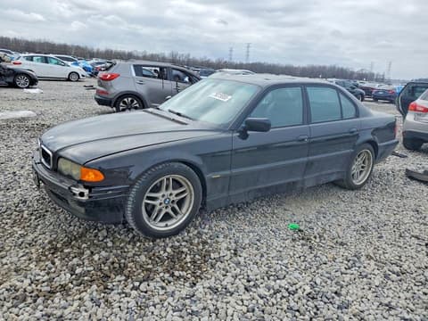 2001 Bmw 7 Series, VIN WBAGG83431DN84053. Фото 1 з 6 з аукціону Copart. Каталог авто зі США OpenDataCar.