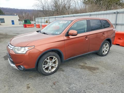 2015 Mitsubishi Outlander, VIN JA4AZ3A31FZ007266. Фото 1 з 6 з аукціону Copart. Каталог авто зі США OpenDataCar.