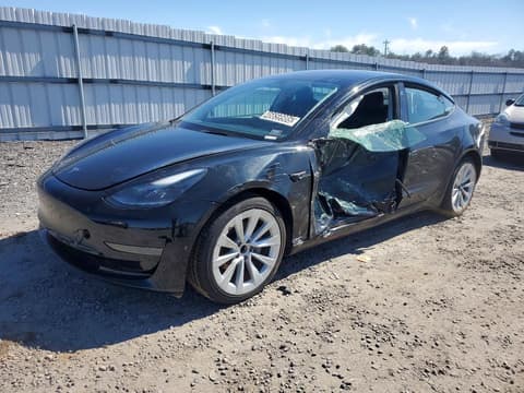 2022 Tesla Model 3, VIN 5YJ3E1EA7NF285665. Фото 1 з 6 з аукціону Copart. Каталог авто зі США OpenDataCar.