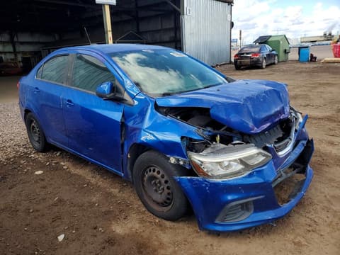 2017 Chevrolet Sonic, VIN 1G1JB5SH4H4126647. Фото 4 з 6 з аукціону Copart. Каталог авто зі США OpenDataCar.