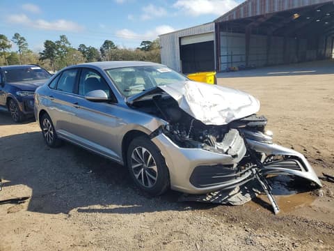 2024 Volkswagen Jetta, VIN 3VW5M7BU3RM012542. Фото 4 з 6 з аукціону Copart. Каталог авто зі США OpenDataCar.