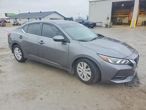 2021 Nissan Sentra, VIN 3N1AB8BV6MY318872. Zdjęcie 4 z 6 z aukcji Copart. Katalog aut z USA OpenDataCar.