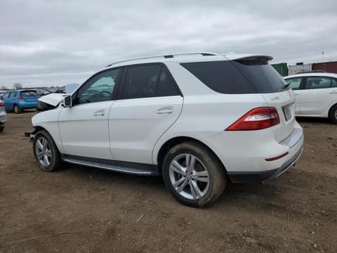 2015 Mercedes-benz ML-Class, VIN 4JGDA5HB0FA567292. Фото 2 з 6 з аукціону Copart. Каталог авто зі США OpenDataCar.