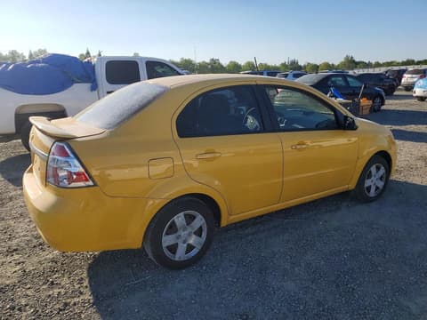 2009 Chevrolet Aveo, VIN KL1TD56E19B660932. Фото 3 из 6 с аукциона Copart. Каталог авто из США OpenDataCar.