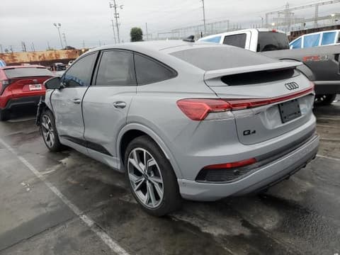 2024 Audi Q4 e-tron Sportback, VIN WA14UBFZ9RP065175. Фото 2 из 6 с аукциона Copart. Каталог авто из США OpenDataCar.