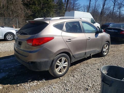 2010 Hyundai Tucson, VIN KM8JU3AC4AU108680. Фото 3 з 6 з аукціону Copart. Каталог авто зі США OpenDataCar.