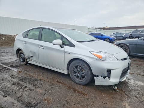 2013 Toyota Prius, VIN JTDKN3DU4D5561853. Фото 4 з 6 з аукціону Copart. Каталог авто зі США OpenDataCar.