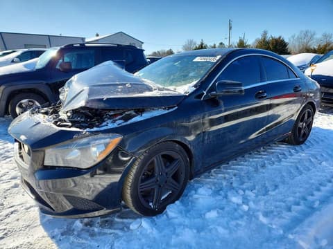 2014 Mercedes-benz CLA-Class, VIN WDDSJ4EBXEN044501. Фото 1 з 6 з аукціону Copart. Каталог авто зі США OpenDataCar.