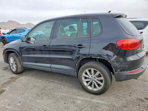 2014 Volkswagen Tiguan, VIN WVGAV3AX7EW608018. Фото 2 з 6 з аукціону Copart. Каталог авто зі США OpenDataCar.