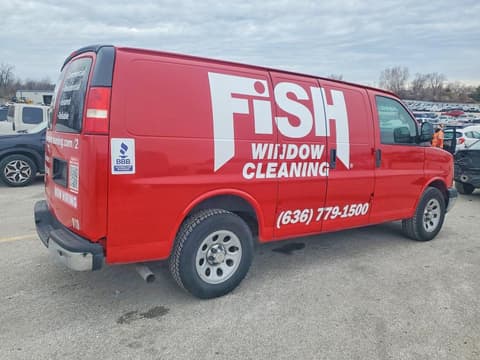 2013 Chevrolet Express 1500, VIN 1GCSGAFX2D1159925. Фото 3 з 6 з аукціону Copart. Каталог авто зі США OpenDataCar.