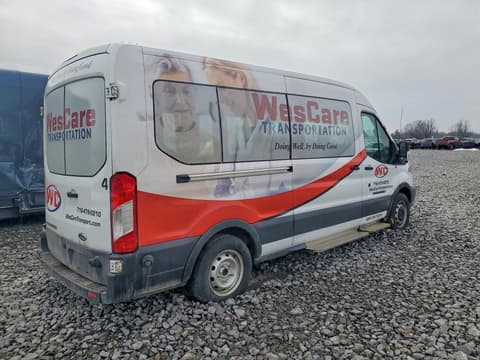 2017 Ford Transit, VIN 1FDZX2CMXHKB42526. Фото 3 з 6 з аукціону Copart. Каталог авто зі США OpenDataCar.