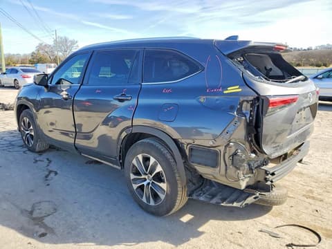 2023 Toyota Highlander, VIN 5TDKDRAH8PS512957. Фото 2 з 6 з аукціону Copart. Каталог авто зі США OpenDataCar.