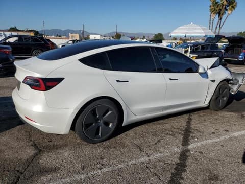2021 Tesla Model 3, VIN 5YJ3E1EA4MF046170. Фото 3 з 6 з аукціону Copart. Каталог авто зі США OpenDataCar.