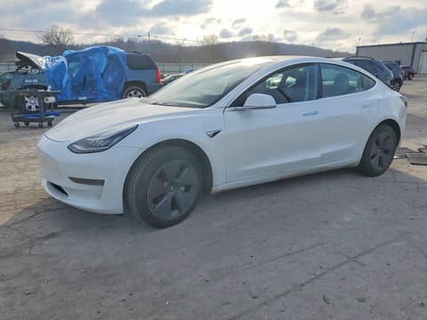 2020 Tesla Model 3, VIN 5YJ3E1EA6LF597473. Фото 1 з 6 з аукціону Copart. Каталог авто зі США OpenDataCar.